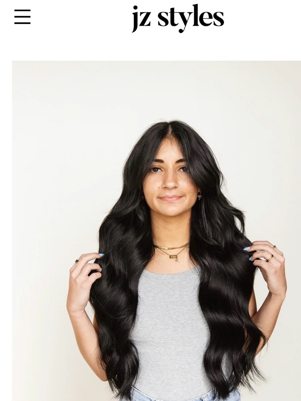 JZ styles 24” J tied weft extensions. 3 packs (180 grams). BASICALLY NEW